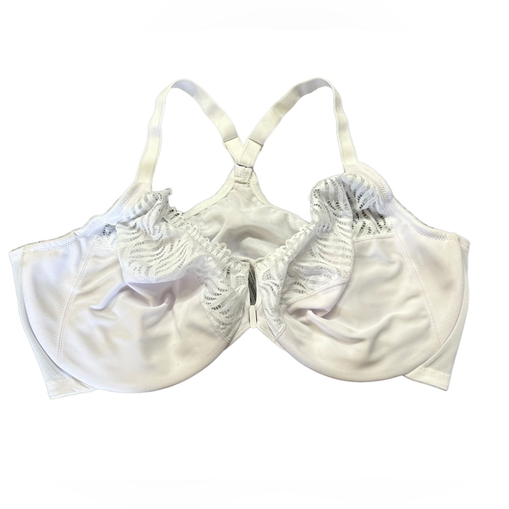 GLAMORISE white full bust full figure underwire bra 48DD style 1246 NWOT